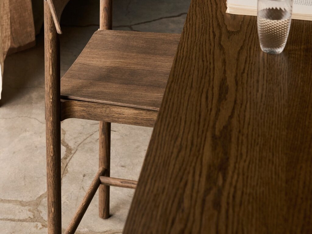 Thau & Kallio for &Tradition Betty TK13  Counter Stool (Wood Seat)