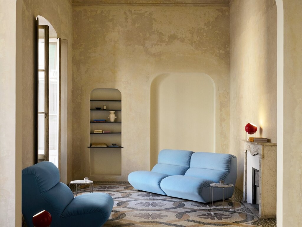 Anderssen & Voll for &Tradition Hi Lo Two-Seater Sofa
