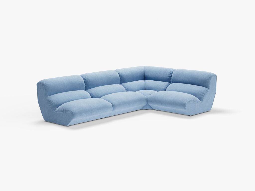 Anderssen & Voll for &Tradition Hi Lo Three-Seater Sectional Sofa