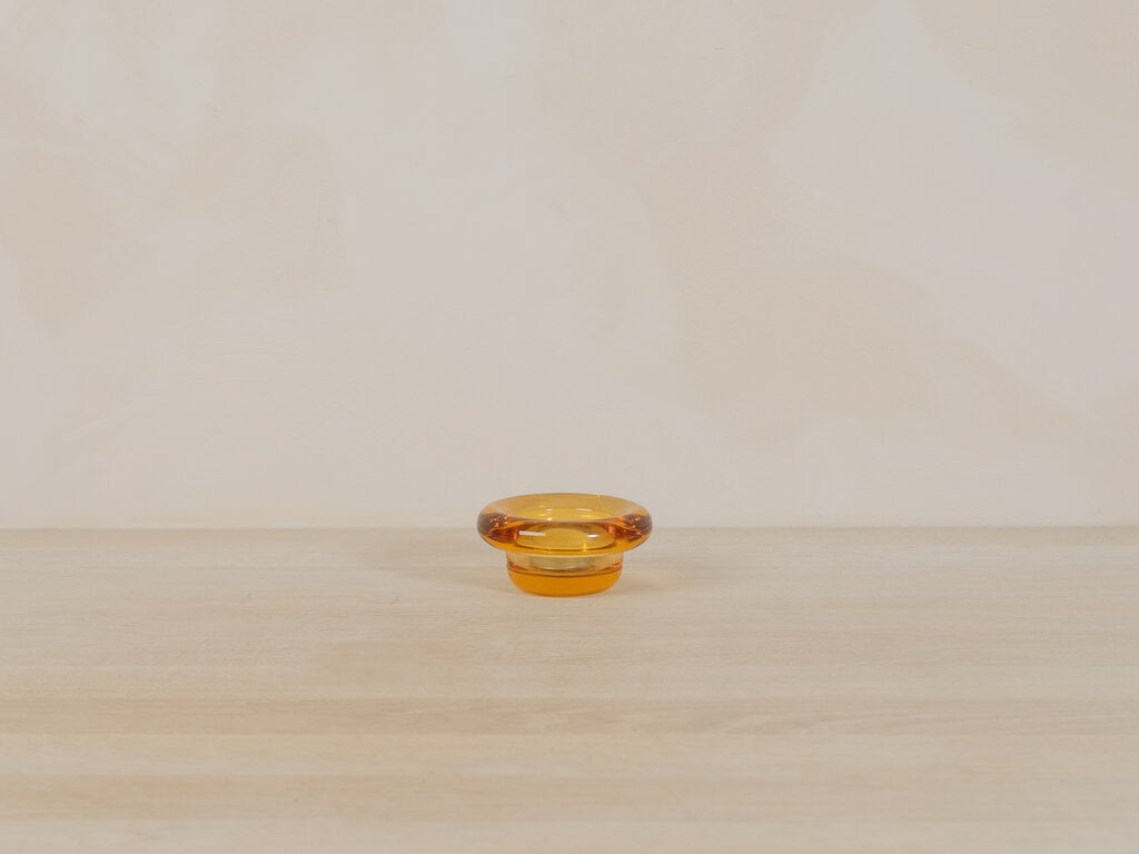 Nedre Foss Sirkel Tealight Holder (Amber)