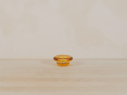 Nedre Foss Sirkel Tealight Holder (Amber)