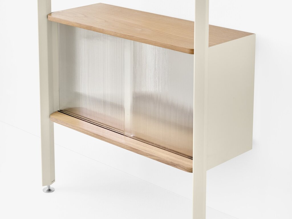 Industrial Facility for &Tradition Rombe IF3 Shelf with Cabinet
