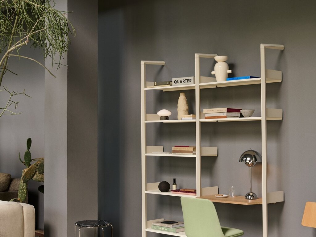 Industrial Facility for &Tradition Rombe IF2 Shelf with Desk