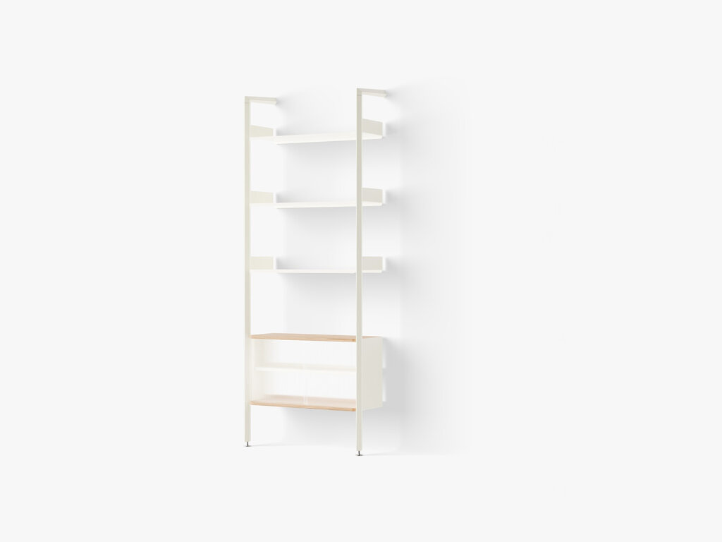 Industrial Facility for &Tradition Rombe IF3 Shelf with Cabinet