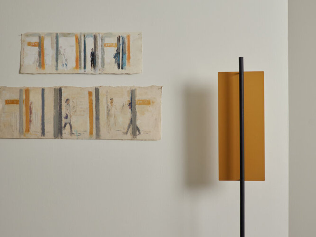 Antoni Arola for Santa & Cole Lámina 45 Floor Lamp