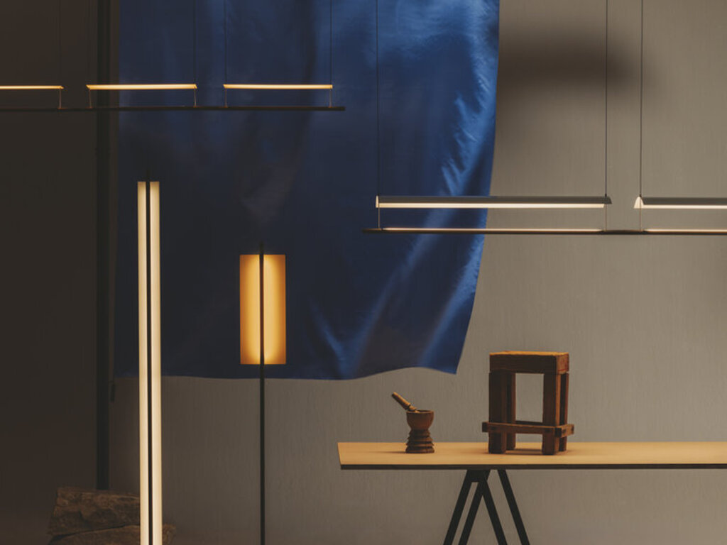 Antoni Arola for Santa & Cole Lámina 165 Floor Lamp