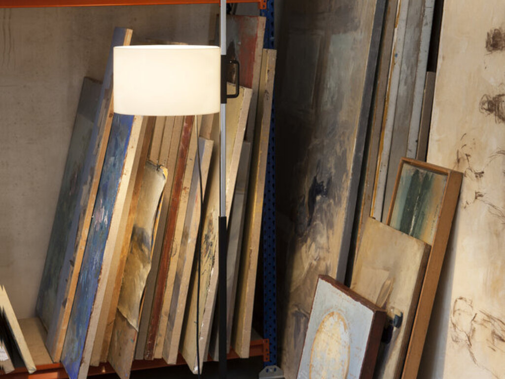 Miguel Mila for Santa & Cole TMC Floor Lamp