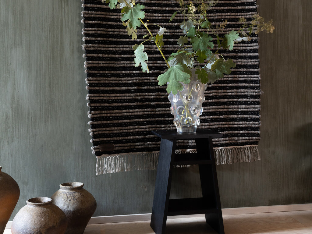 Gilbert Garcia Counter Stool in Dark Walnut (Black Stained)