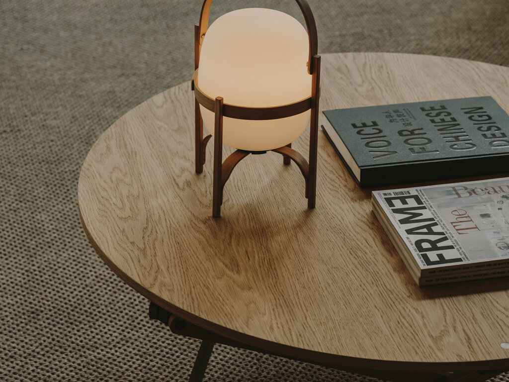 Miguel Mila for Santa & Cole Cestita Batería Table Lamp