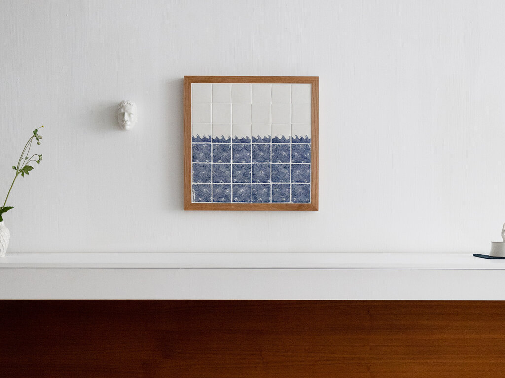 Renaud Sauvé Porcelain Tile with Waves