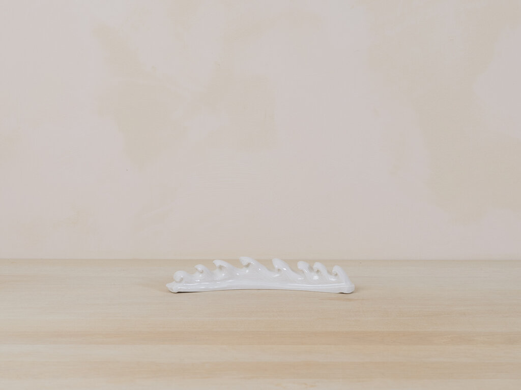 Renaud Sauvé Carved Waves Brush Rest No. 28
