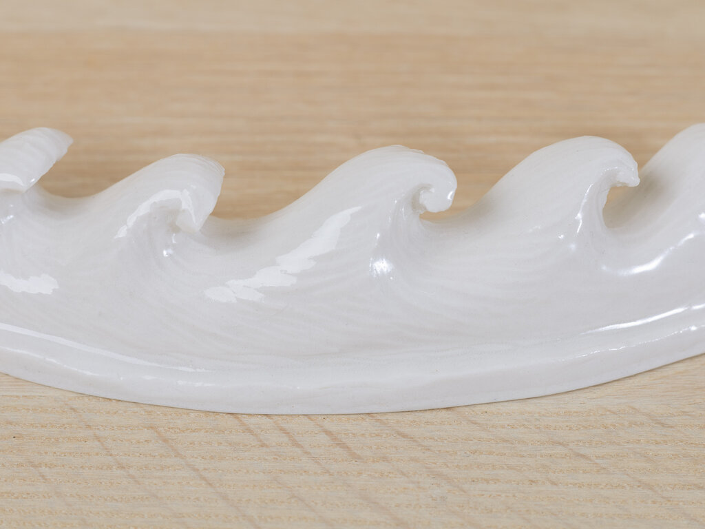 Renaud Sauvé Carved Waves Brush Rest No. 28