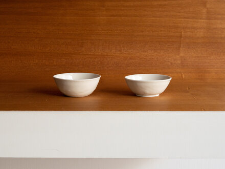 Renaud Sauvé Pair of Bowls w/ Rope Pattern No. 8