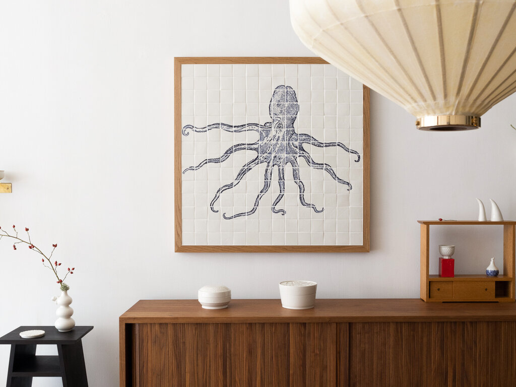 Renaud Sauvé Porcelain Box w/ Carved Birds and Interlaced Plants