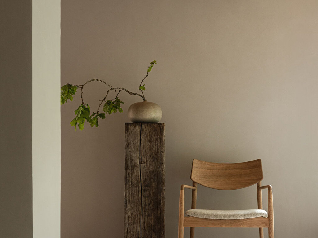 Karimoku Case A-DC02 Dining Armchair