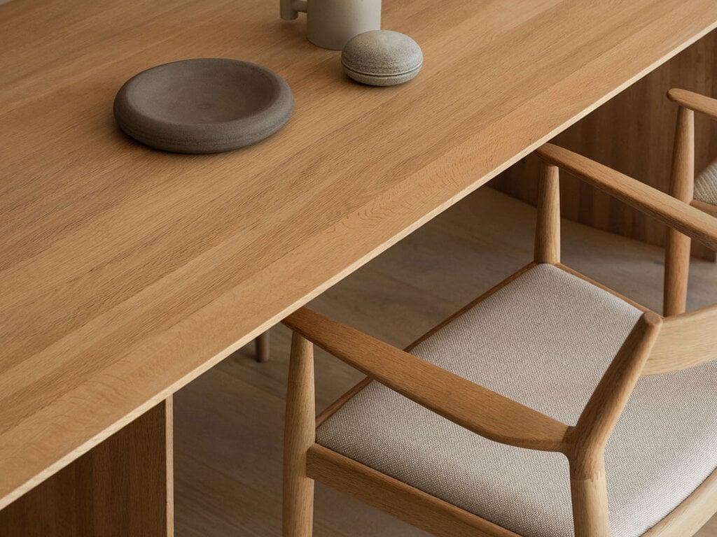 Karimoku Case N-DC01 Kinuta Armchair (Upholstered)