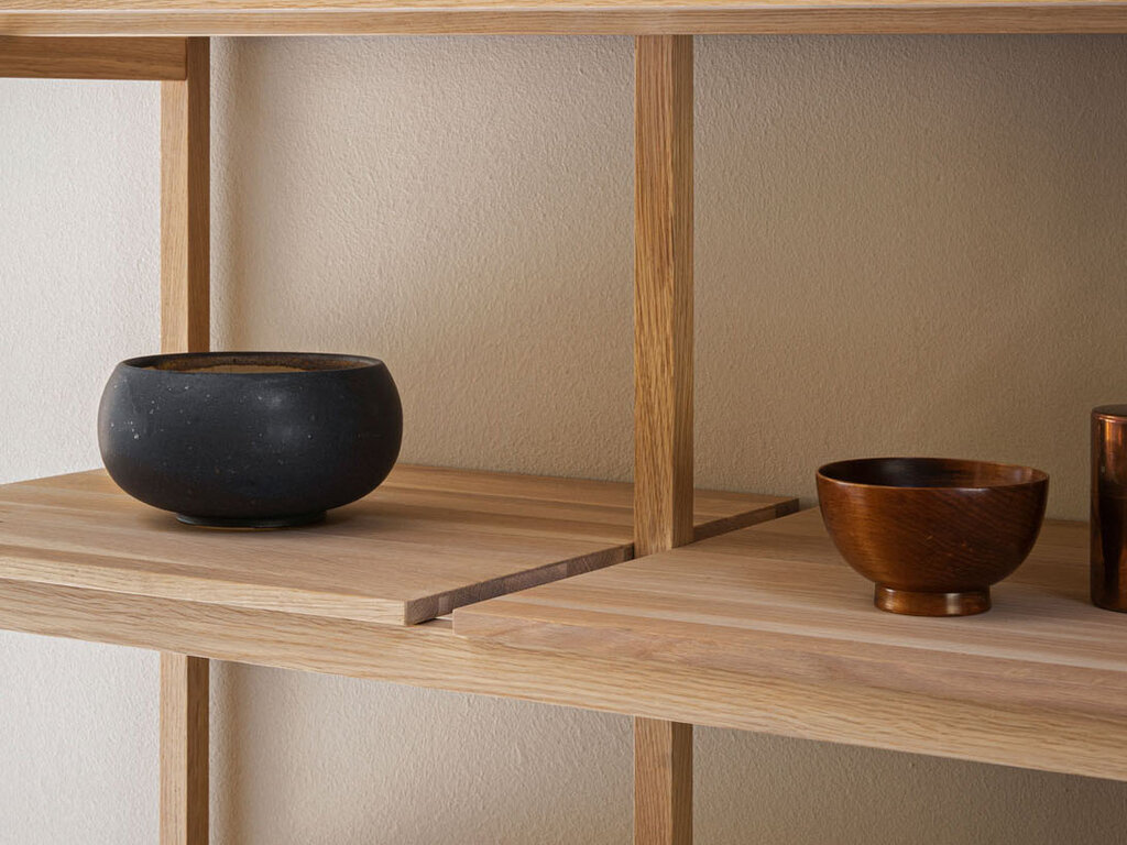 Norm Architects for Karimoku Case Kinuta N-SS01 Shelving System
