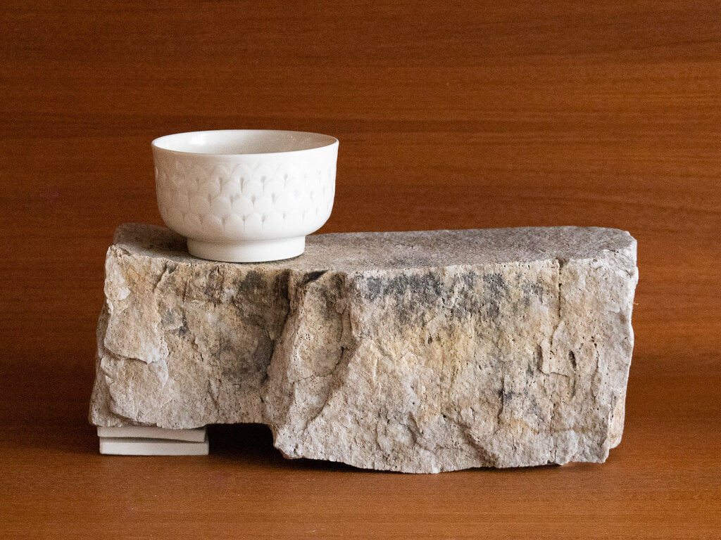 Renaud Sauvé Bowl With Artichoke Pattern No. 12