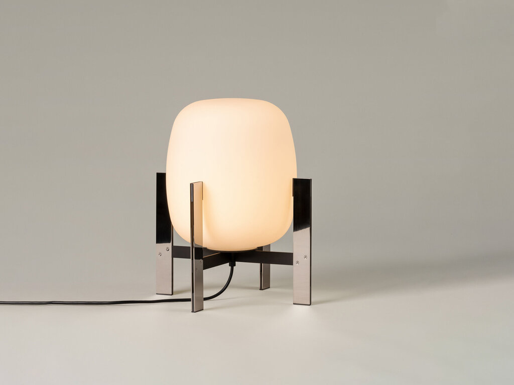 Miguel Mila for Santa & Cole Cesta Metálica Floor Lamp