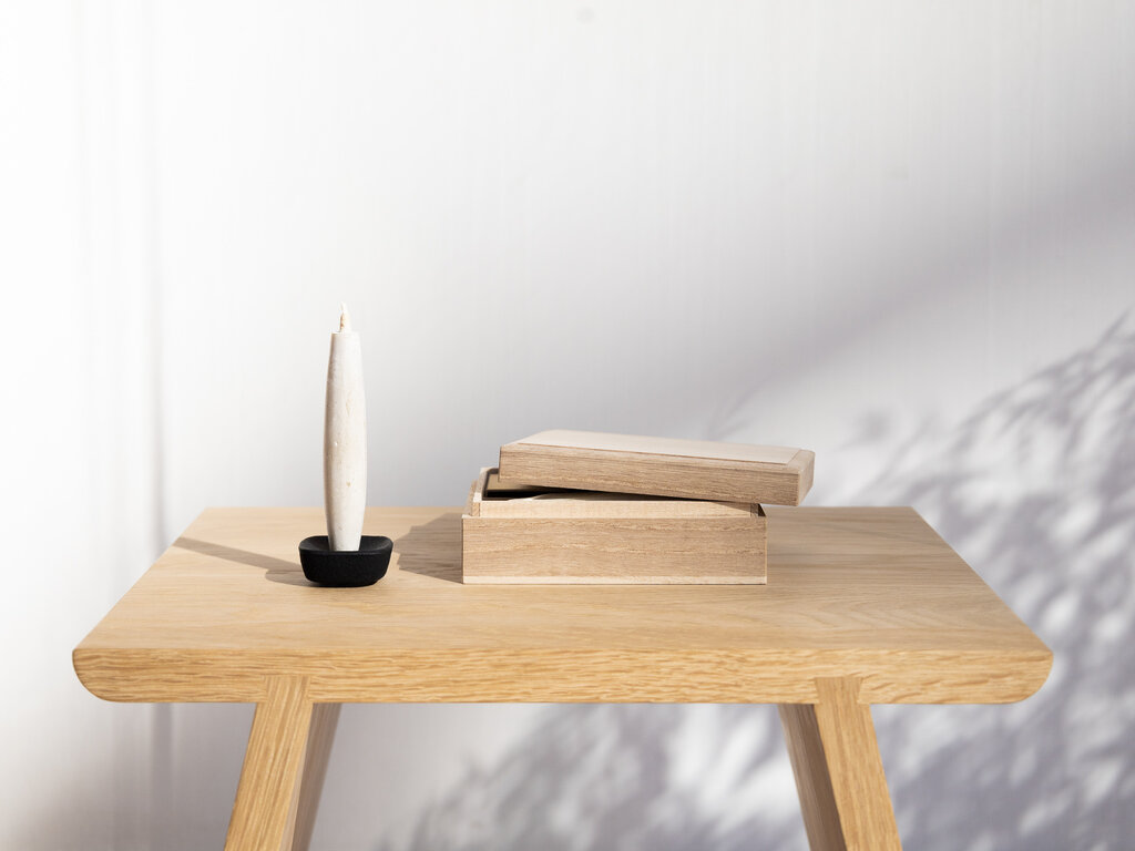 Takazawa Candle Tohaku Candles and Holder Set