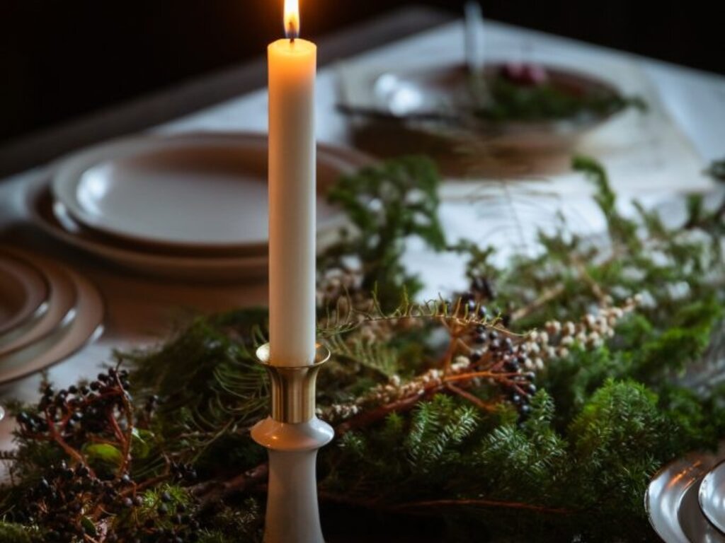 Oji Masanori for Jicon Porcelain Candle Stand L