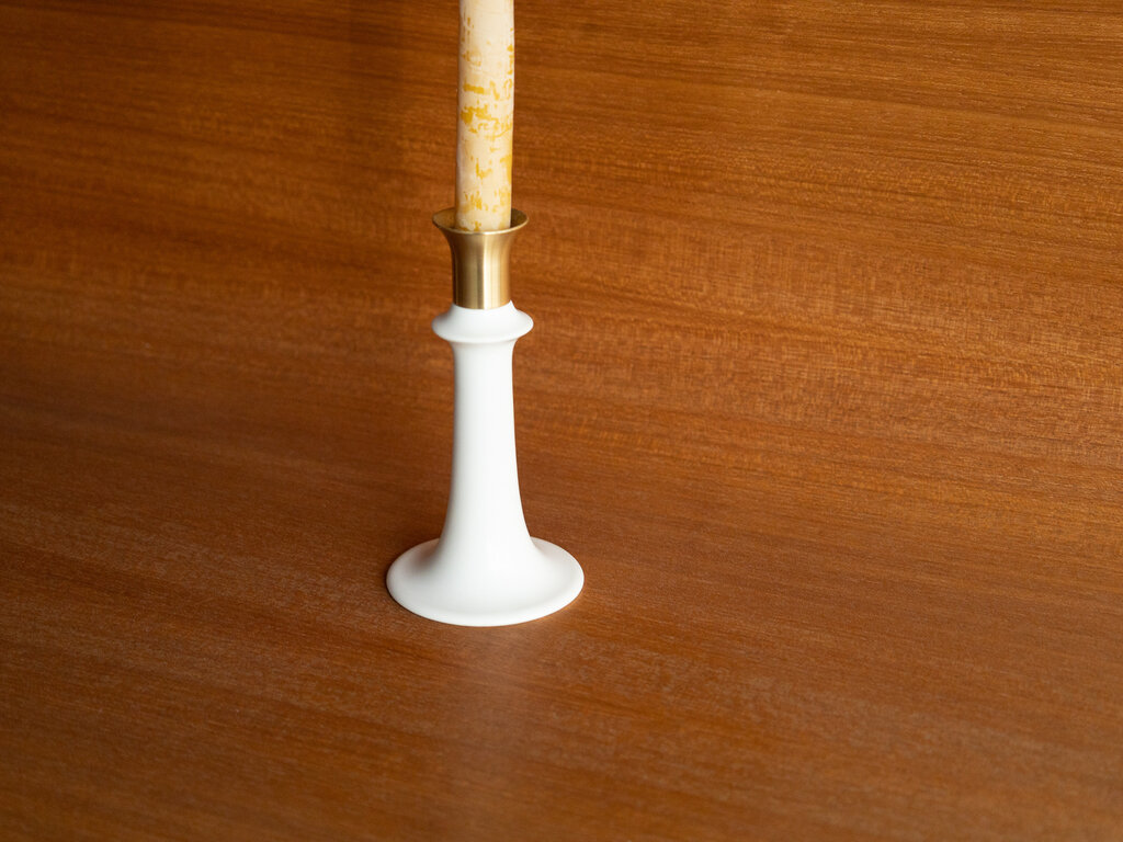 Oji Masanori for Jicon Porcelain Candle Stand L