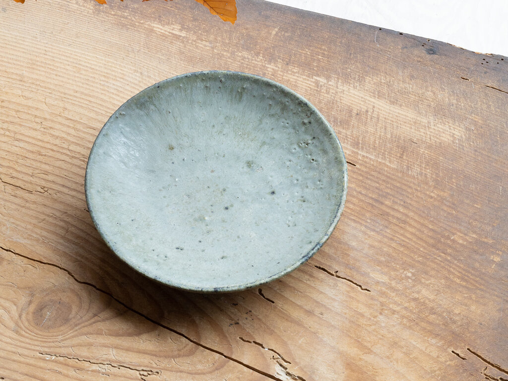 Toru Hatta Ash Glazed Plate No. 44