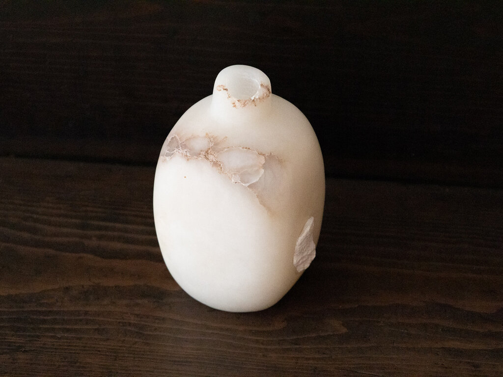 Elizabeth Lenny Alabaster Vase No. 36