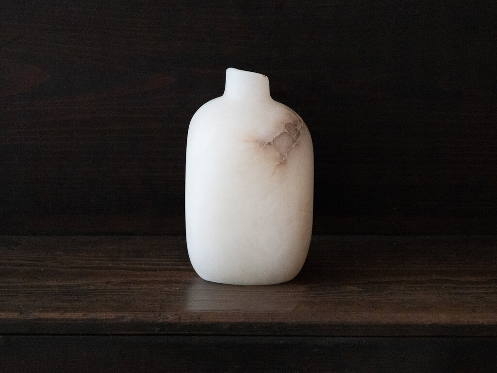 Elizabeth Lenny Alabaster Vase No. 36