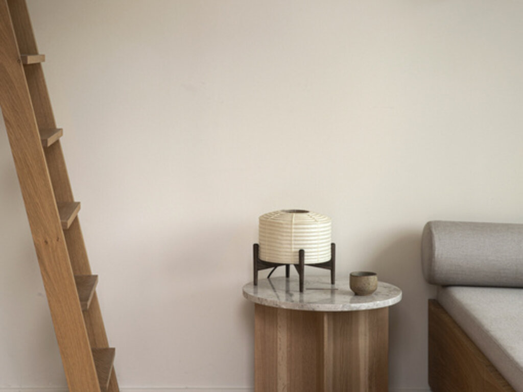 Karimoku Case Kinuta N-ST01 Round Coffee Table (Small)