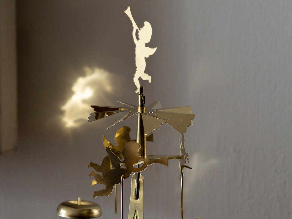 Swedish Brass Angel Chime