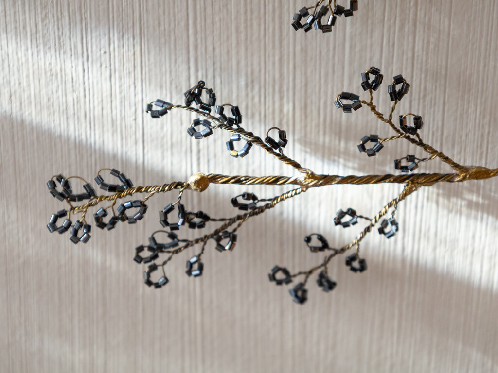 Beaded Branch Ornament