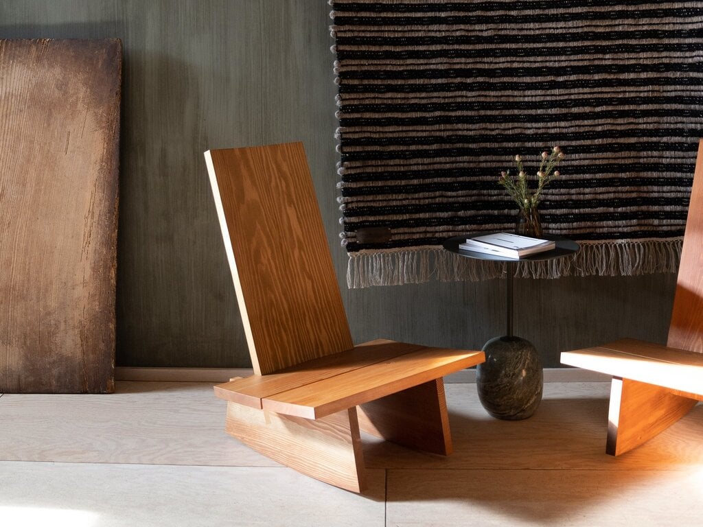 Thom Fougere for Mjölk Fireside Rocking Chair