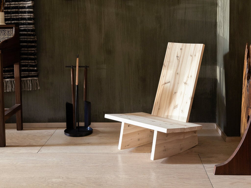 Thom Fougere for Mjölk Fireside Rocking Chair