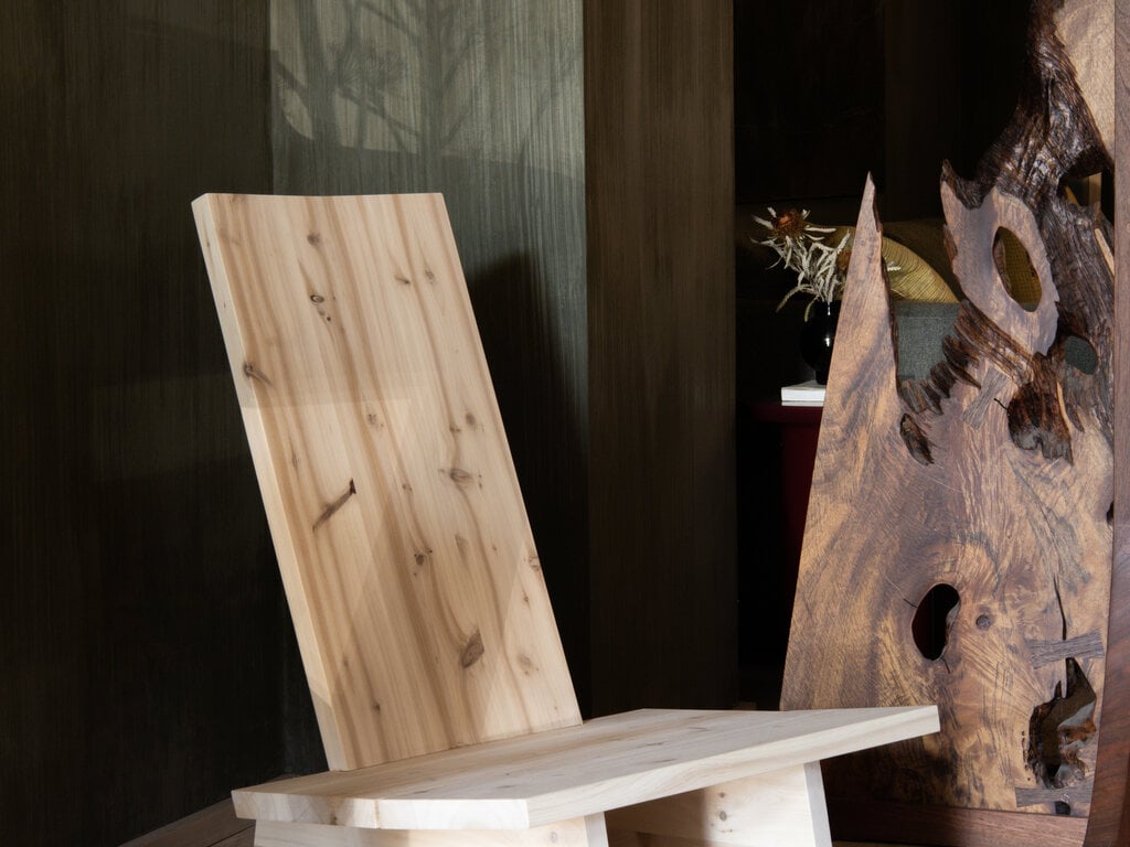 Thom Fougere for Mjölk Fireside Rocking Chair