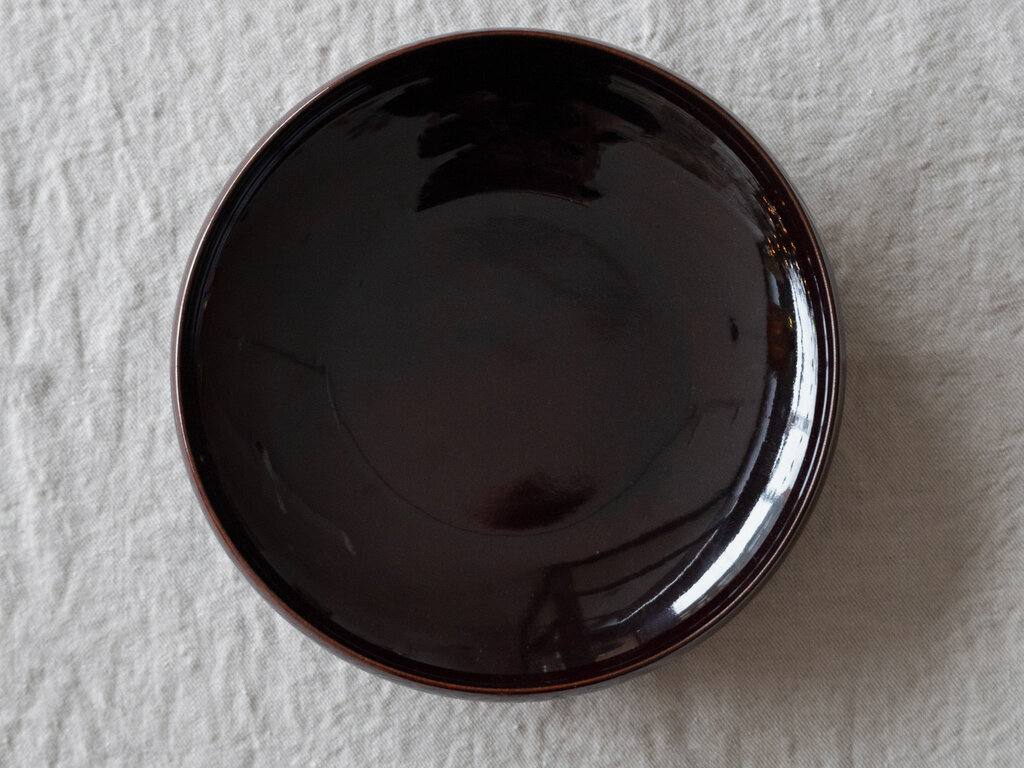 Rina Ono Porcelain Bowl with Candy Red Glaze