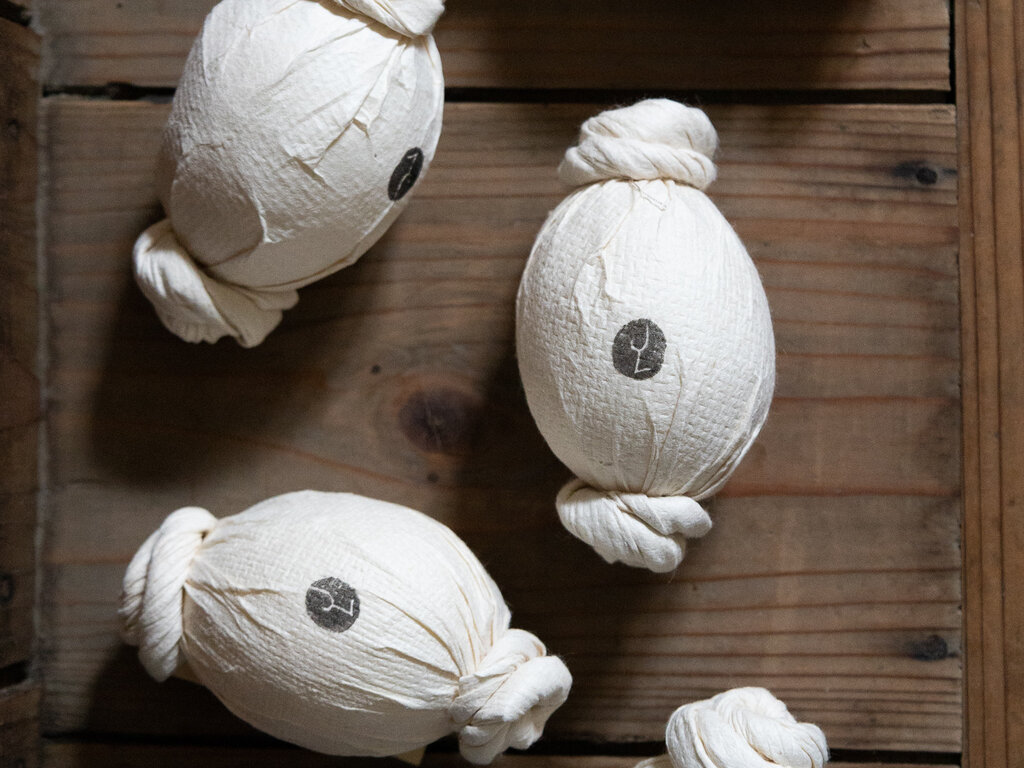 Jurgen Lehl Egg Shaped Candle (Small)