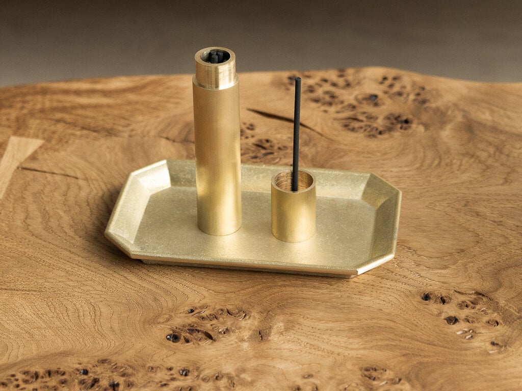 Mjölk Brass Incense Holder