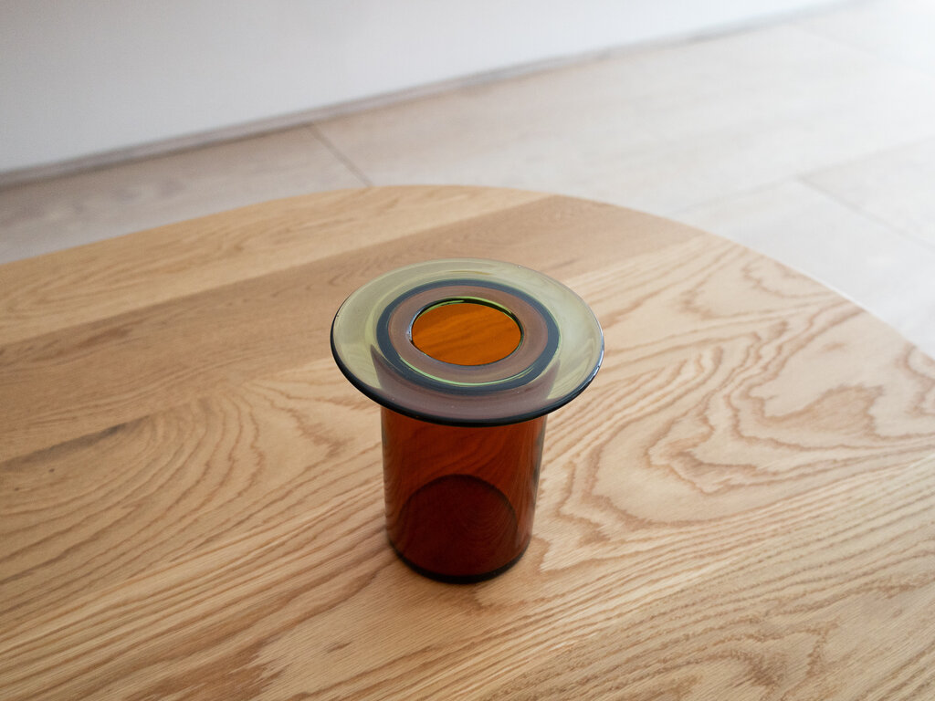 Nedre Foss Rabarbra Glass Vase by Anderssen & Voll