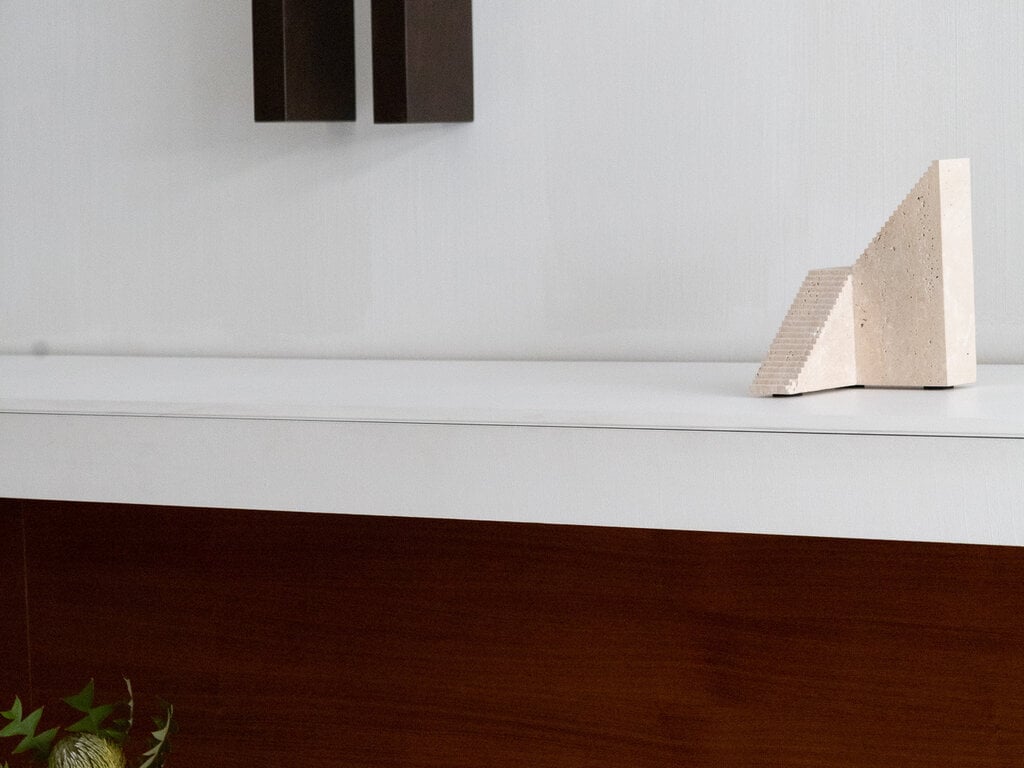 Norm at Mjölk: Origin Made Lado Wall Vase in Waxed Corten Steel