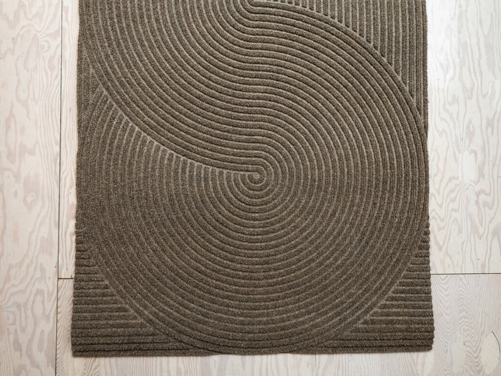 Kristine Five Melvær Large Sand Entry Mat, 33" x 51" from Heymat