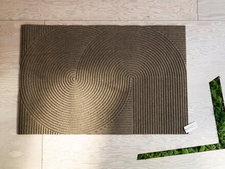 Kristine Five Melvær Large Sand Entry Mat, 33" x 51" from Heymat