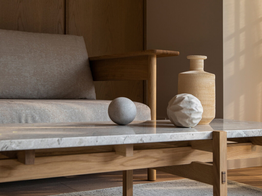 Karimoku Case N-S01 3-Seater Sofa