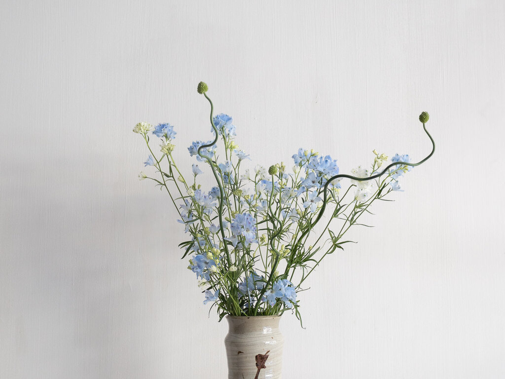 Antique Flower Vase by Shoji Hamada