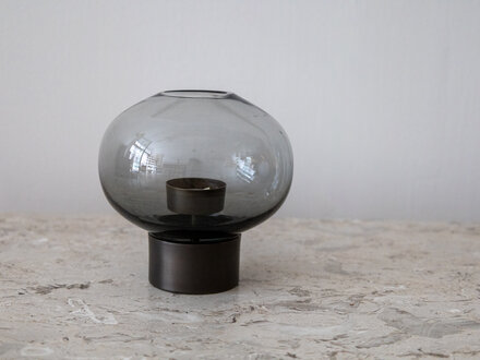 Nichetto Studio for Mjölk Uki Candleholder (Grey)