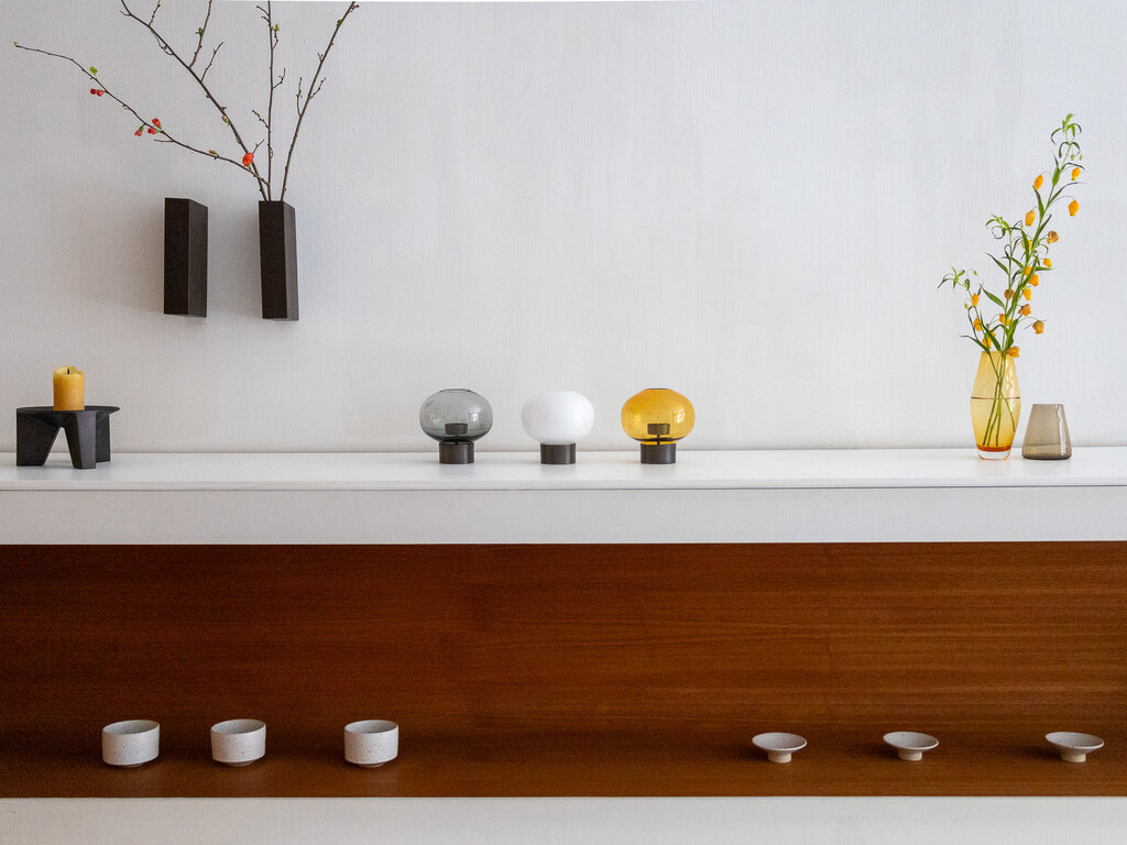 Nichetto Studio for Mjölk Uki Candleholder (Grey)