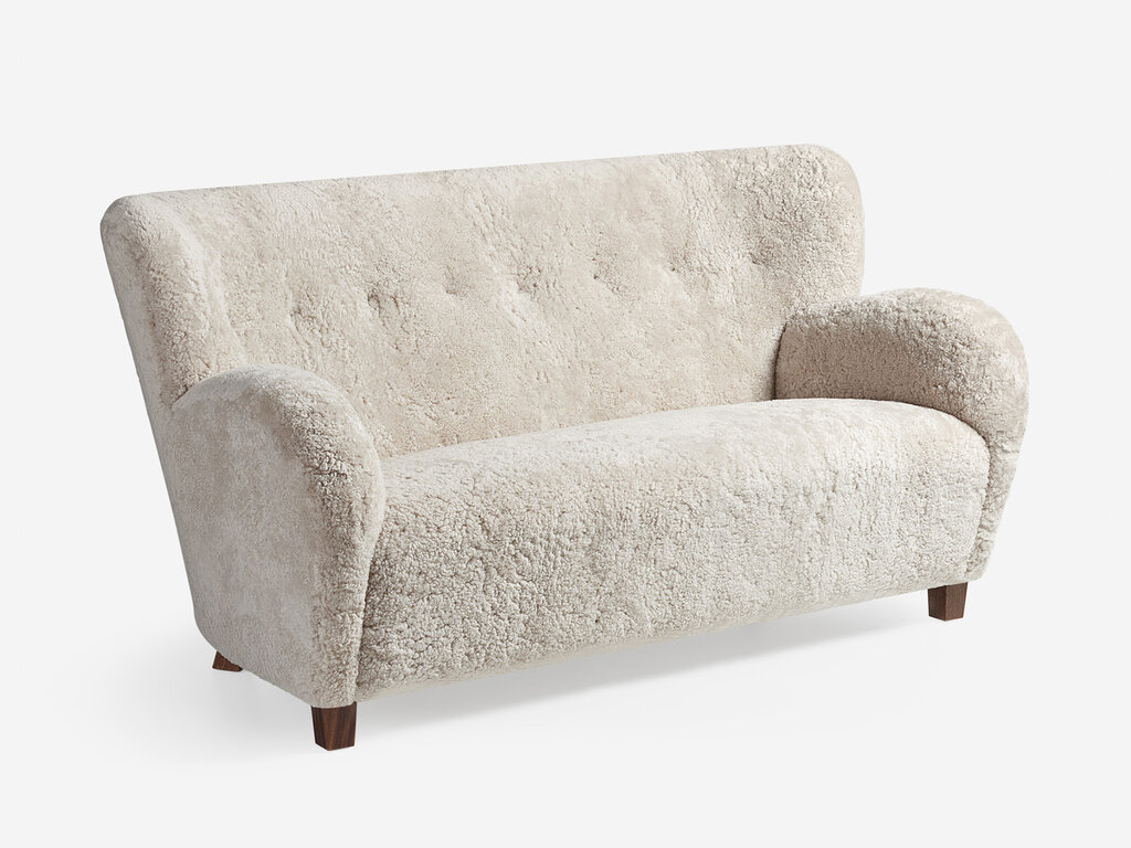 Dagmar Karu 2 Seater Sofa (Sheepskin)