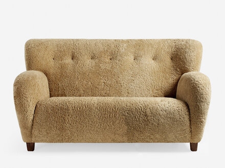 Dagmar Karu 2 Seater Sofa (Sheepskin)
