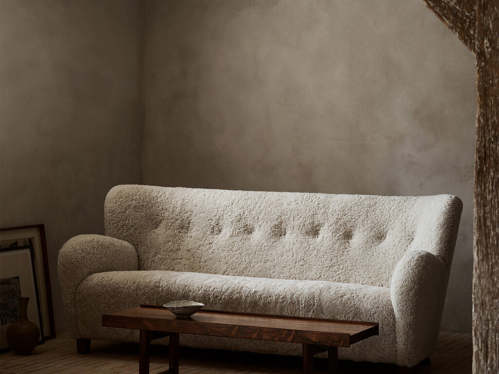 Dagmar Karu 2 Seater Sofa (Sheepskin)