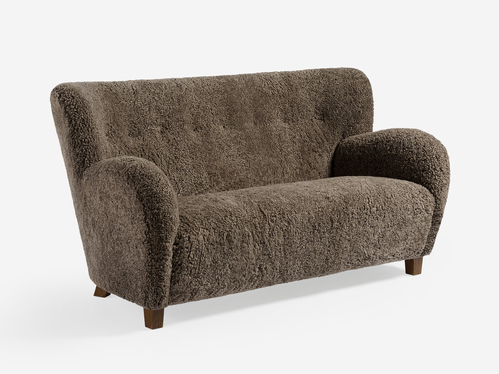 Dagmar Karu 2 Seater Sofa (Sheepskin)
